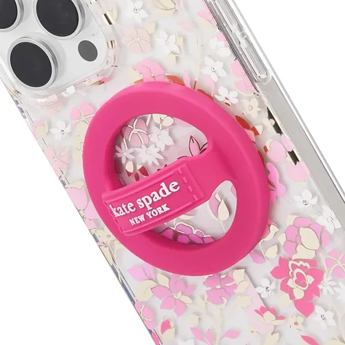 Miniatura 9 de Kate Spade New York Agarre magnético para móvil con asa - Desmontable y plegable - Negro