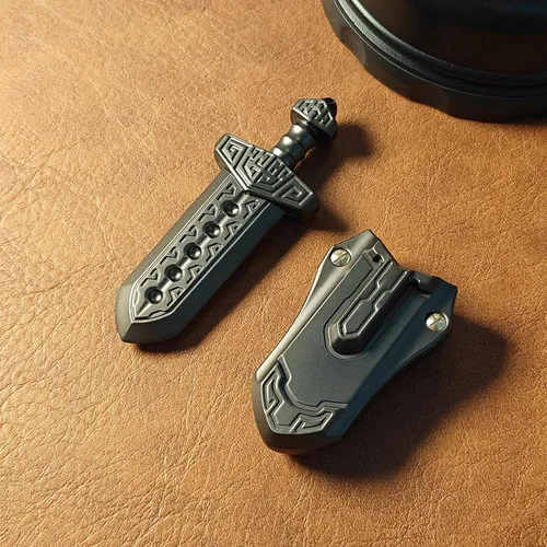 Miniatura 4 de SKEDC Espada Fidget Slider, EDC Fidget Espada Juguetes Fidget para adultos, juguete de escritorio ejecutivo para mantener la concentración y aliviar