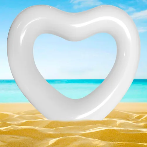 Miniatura 9 de ZHUYNXIR Tubo flotante de piscina con forma de corazón, diversión en el agua, juguetes de fiesta en la playa para niños, accesorios de diseño