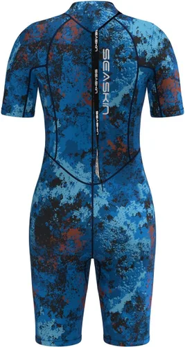 Miniatura 3 de Seaskin Shorty - Traje de neopreno para mujer, 0.118 in de neopreno de camuflaje