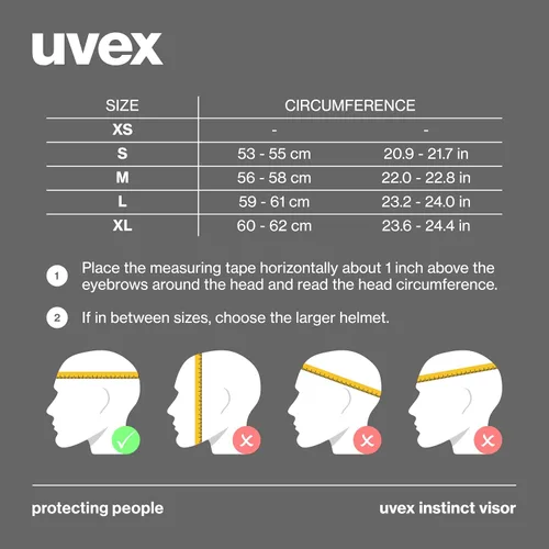 Miniatura 5 de uvex Instinct Visor - Adjustable ski & Snowboard Helmet with Integrated Visor for Women & Men