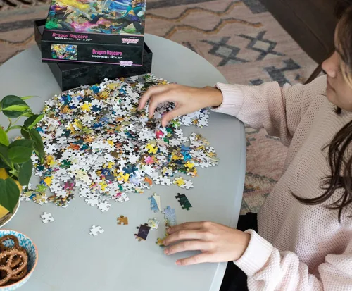 Miniatura 5 de Dragon Daycare Fantasy Wizard Puzzle para adultos y niños Difícil rompecabezas de 1000 piezas Divertido regalo de cuarentena Desafío