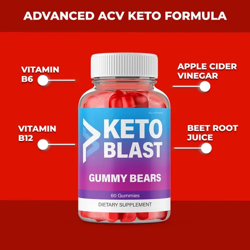 Miniatura 3 de IDEAL PERFORMANCE Paquete de 3 gomitas Keto Blast Keto Blast Gummy Bears Blast Keto Gummi Bears Max Keto Blast ACV Gummies KetoBlast ACV Gummies