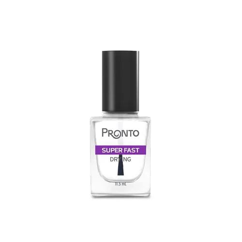Pronto Capa superior de secado súper rápido, esmalte de uñas transparente de secado rápido