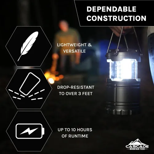 Miniatura 2 de Cascade Mountain Tech Linterna LED emergente