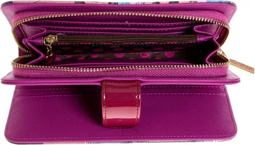 Miniatura 7 de Nicole Lee Mini cartera de color y estilo con impresión exclusiva y pulsera desmontable y bloqueo RFID