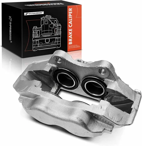A-Premium Conjunto de pinza de freno de disco compatible con modelos Jaguar seleccionados - XJS 1976-1996, XJ6 1974-1987, XJ12 1974-1979 1981-1992,