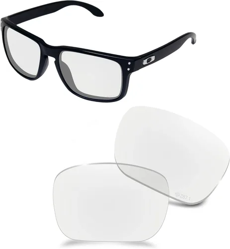 Miniatura 16 de Lentes de repuesto ANSI Z87.1 para gafas de sol Oakley Holbrook XL OO9417 Amarillo de alta definición.
