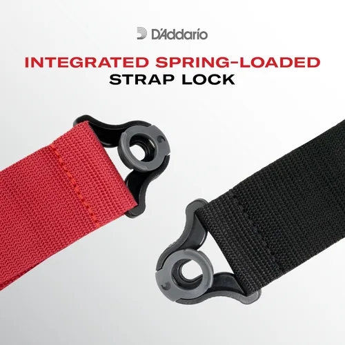 Miniatura 2 de D'Addario Auto Lock Guitar Strap - Acoustic & Electric Accessories