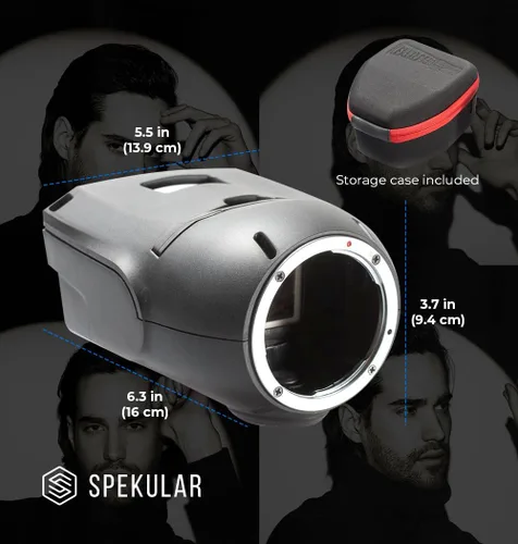 Miniatura 3 de Spekular Light Blaster - Sistema de proyección óptico Snoot basado en estroboscópicos para iluminación de fotografía con gobos y transparencias