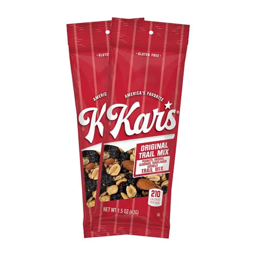 Miniatura 16 de Kar's Nuts Cranberry Almond Delight Trail Mix, paquetes individuales de 3 onzas, paquete a granel de 42, aperitivos sin gluten