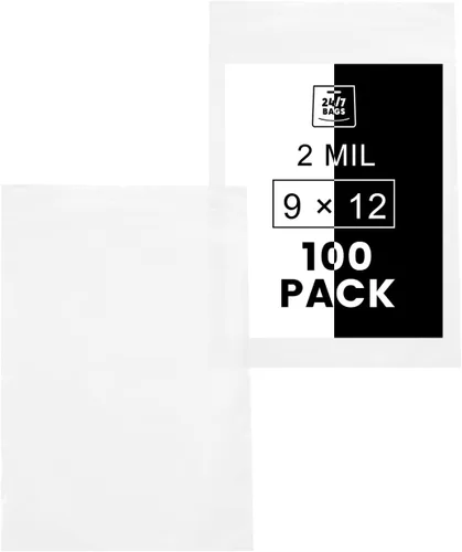 Miniatura 23 de Bolsas de plástico de polietileno transparentes con cierre de cremallera resellable de 6" x 9" (1000 bolsas) de 2 mil