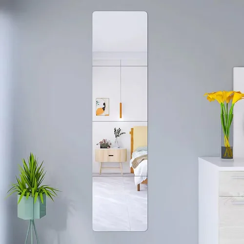 Miniatura 4 de JEOYOO Espejo de Pared de Cuerpo Entero, Espejos para Puerta, Espejo Acrílico Económico, Espejos de Gimnasio Irrompibles para Gimnasio en Casa