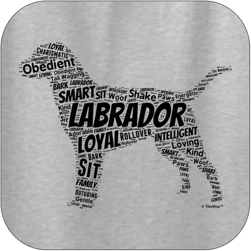 Miniatura 2 de Labrador Retriever Word Art Dog Puppy Owner Sudadera con capucha