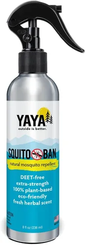 Miniatura 8 de SQUITO BAN - Repelente de mosquitos Yaya Organics Spray de insectos totalmente natural hecho con aceites esenciales, apto para familias, sin DEET