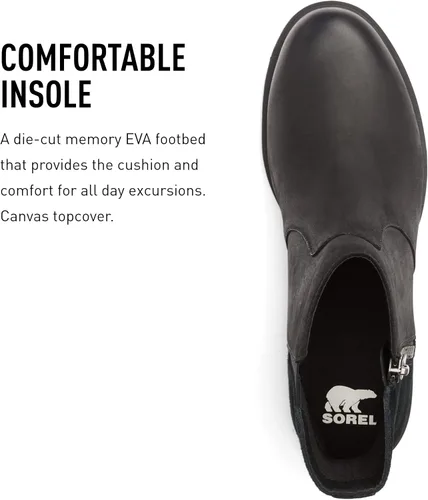 Miniatura 5 de SOREL Botas impermeables Emelie II con cremallera para mujer