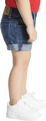 Miniatura 37 de Levi's Kids Girls Girlfriend Fit Short Shorts (Niños grandes)
