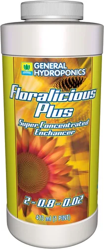 General Hydroponics Floralicious Plus para jardinería, 16 onzas