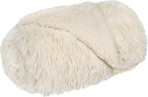 PetAmi Manta impermeable para perro, cama y muebles, manta reversible de sherpa y piel sintética, manta a prueba de fugas para cachorros y gatos,