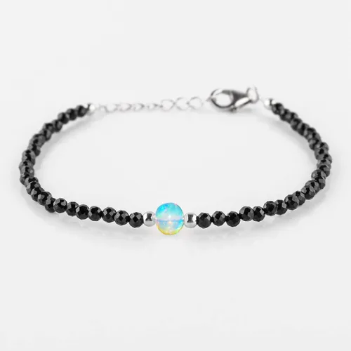 Miniatura 21 de Multi Gemstone Dainty Choker Bracelet