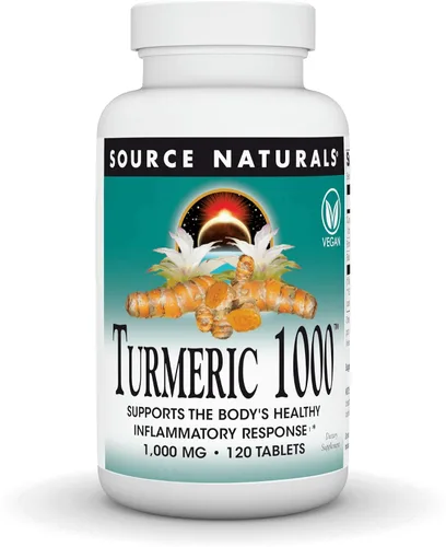 Miniatura 6 de Source Naturals Cúrcuma 1000, apoya la respuesta inflamatoria saludable del cuerpo*, 1,000 mg - 30 tabletas