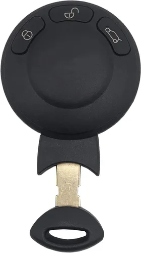 Miniatura 3 de Funda para llavero de automóvil de 3 botones para BMW Mini Cooper 2007-2014 sin llave con control remoto (1)
