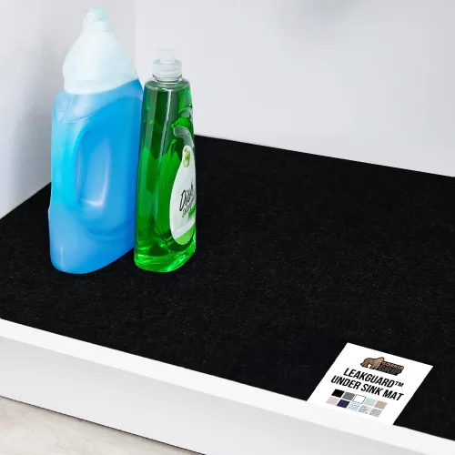 Miniatura 13 de GORILLA GRIP - Tapete original de alta calidad para colocar debajo del fregadero, no adhesivo, absorbente, duradero, resistente al agua
