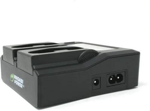 Miniatura 3 de Wasabi Power Cargador de batería dual para Canon LP-E19, compatible con EOS R3, EOS-1D Mark III, IV, X, X Mark II, III