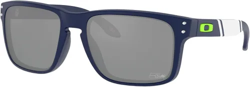 Miniatura 2 de Oakley Men's Oo9102 Holbrook NFL Collection Square Sunglasses Azul marino mate/negro Prizm