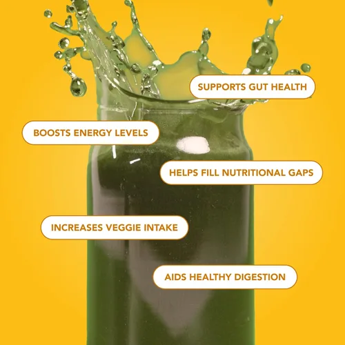 Miniatura 5 de Clean Simple Eats Super Greens Powder - Polvo de verduras con sabor natural con clorella, espirulina, superalimentos y fibra prebiótica, sin