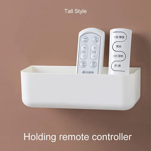 Miniatura 3 de Estante flotante de plástico adhesivo para colgar en la pared, organizador de ducha para baño, cocina, almacenamiento adicional necesario