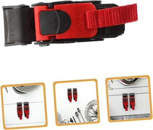 Miniatura 7 de Hemobllo 4pcs Quick Release Buckle: Universal Motorcycle Chin Strap Button Replacement - Metal Quick Release Buckle For Safety