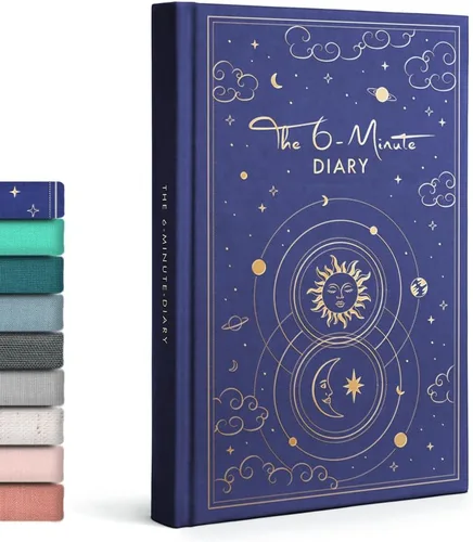 Miniatura 11 de Diario de 6 minutos – Diario de gratitud de 3 millones de usuarios para mujeres y hombres con indicaciones – Libro de autocuidado guiado basado