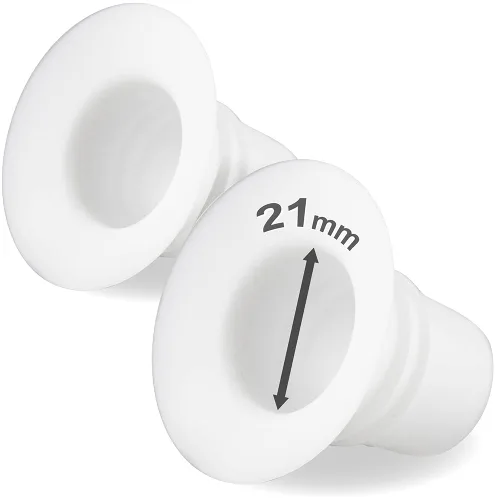 Miniatura 8 de Nenesupply Inserto de brida de 0.748 in compatible con piezas de bomba de brida Elvie Brida Elvie Stride Brida Momcozy Medela Brida Spectra Willow