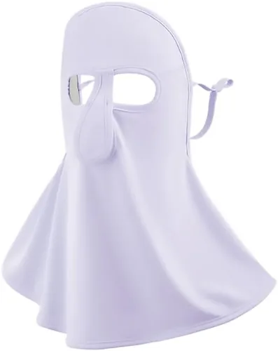 Miniatura 10 de Polaina para el cuello, máscara de protección solar, pasamontañas, bandanas de cara completa, cubierta de protección solar UPF50+ con bucles