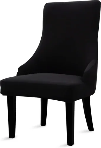 Miniatura 18 de Liykimt Funda elástica para silla lateral con respaldo de ala - Funda para silla de acento con brazo, lavable, silla de comedor tapizada con brazo