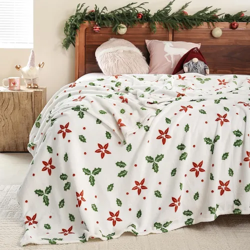 Miniatura 17 de Manta de Forro Polar Negro para Sofá, Silla, Sillón, Suave, Cálida, Mullida y Acogedora para Mujeres y Hombres, 300GSM Decoración de Habitación
