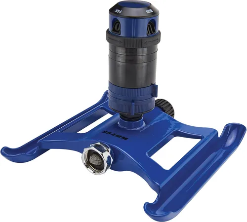Miniatura 11 de Dramm ColorStorm - Aspersor de transmisión por engranajes sobre base de metal resistente y duradera, 4 patrones, ideal para áreas pequeñas, medianas