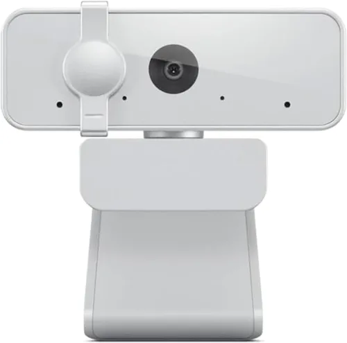 Miniatura 10 de Lenovo Cámara web HD 1080p (300 FHD) - Cámara de monitor con gran angular de 95°, giro e inclinación de 360°, micrófonos duales, cámara de Gris