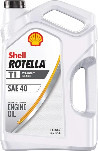 ROTELLA 550045381-3PK T1 40 1 Gal. 3pk. Aceite diésel de motor Cf/CF-2, 1 galón, paquete de 3