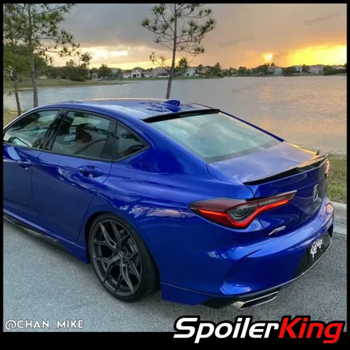 Miniatura 4 de SpoilerKing Alerón de techo para ventana trasera Compatible con Acura TLX 2021-presente (284R)