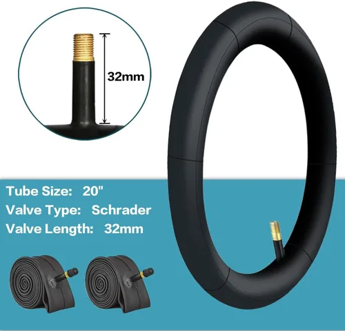Miniatura 5 de Paquete de 2 neumáticos de bicicleta de 14/16"/18"/20"/26"x2.125" con o sin tubos interiores 14/16/18/20x1.75/1.95/2.125 AV 1.260 in válvulas