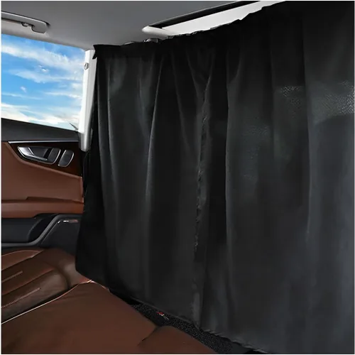 Cortinas divisoras de privacidad para automóvil, parasoles, cortinas separadoras para mayor privacidad entre asiento delantero y trasero de