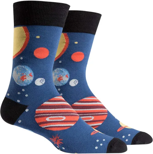 Miniatura 25 de Sock It To Me - Calcetines con diseño de extraterrestres y del espacio para hombre