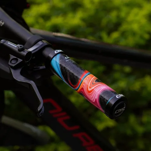 Miniatura 5 de Chooee - Puños de bicicleta de silicona, puños de manillar de gel de sílice con bloqueo para bicicleta de montaña MTB