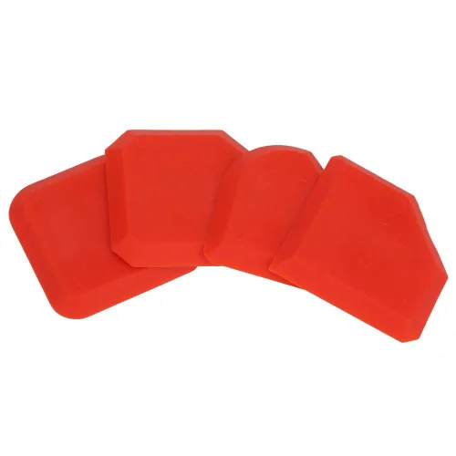 Miniatura 8 de 4 piezas de removedor de sellador de silicona, limpiador de raspador más suave, kit de herramientas de calafateo para un acabado profesional