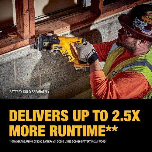 Miniatura 3 de DEWALT DCS367B 20V Max XR Sierra de sable compacta sin escobillas, (sólo herramienta)