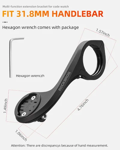 Miniatura 6 de ROCKBROS Ordenador de bicicleta inalámbrico Ciclismo Computadoras ANT+ Bluetooth bicicleta velocímetro odómetro bicicleta con sensor de cadencia