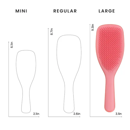 Miniatura 9 de Tangle Teezer Cepillo Desenredante Ultimate Grande para Cabello Húmedo y Seco, Elimina Nudos y Reduce la Rotura para Tipos de Cabello Largo, Grueso