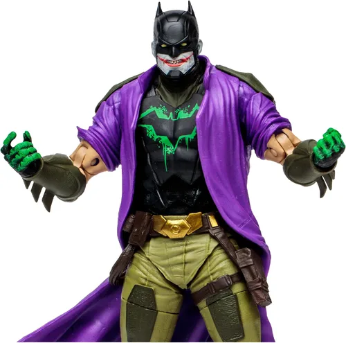 Miniatura 3 de DC Multiverse Comics - Figura de acción de 7 pulgadas, exclusiva del estado del futuro, Joker Dark Detective (etiqueta dorada)